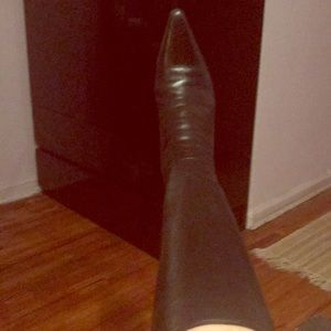 Ballin Italian Leather Just below knee Boot